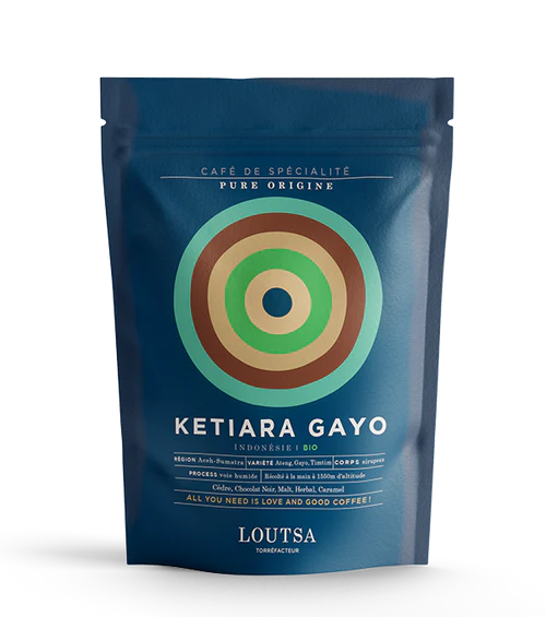 Loutsa - KETIARA GAYO BIO - 250g - Coffao