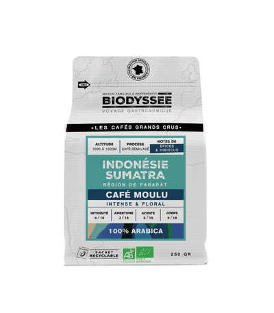 Biodyssée - Café Grand Cru Indonésie Sumatra - 250g