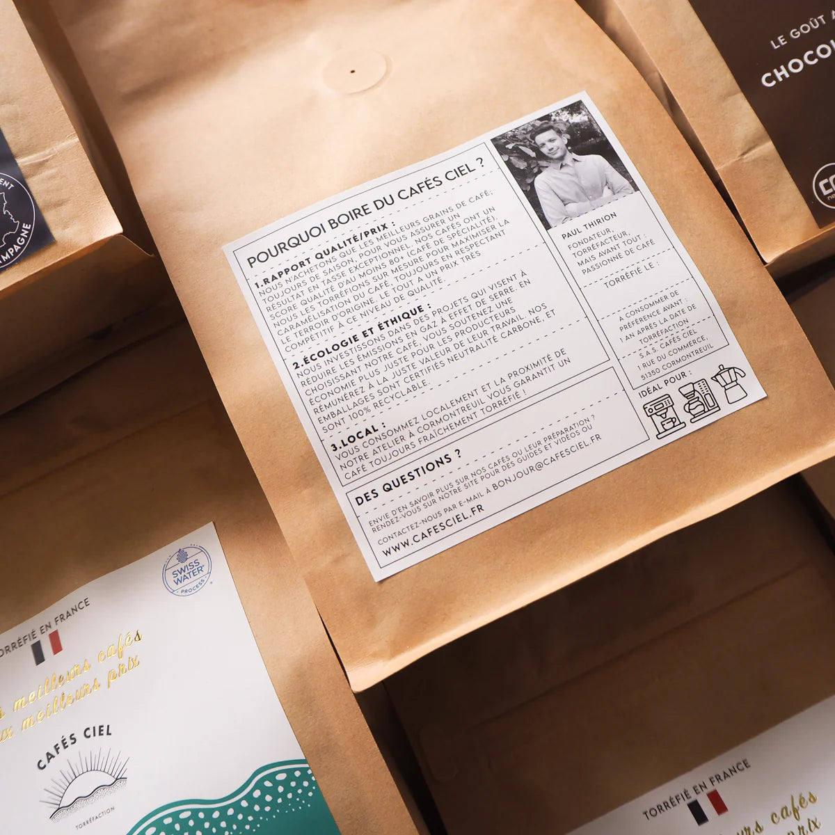 Cafés Ciel - COLOMBIE Excelso - 250g